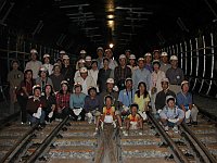 地下鉄東西線延伸工事坑内見学