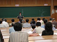 田村喜子氏 京都大学にて講演